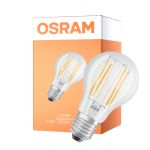 Osram LED Superstar E27 Birne Fadenlampe Klar 7.5W 1055lm - 940 Kaltweiß | Höchste Farbwiedergabe - Dimmbar - Ersatz Für 75W