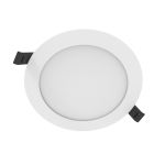 Ledvance Downlight Slim Alu Weiß 13W 1300lm 90D - 830 Warmweiß | Ausschnitt 150mm - IP44 