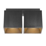 Nordlux Spot Ethan 2x GU10 Schwarz - Aluminum | Max. 100W