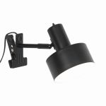 Nordlux Tischlampe Matis Clamp Metall Schwarz | Geeignet für 1x E27