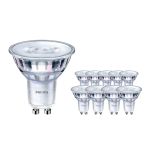 Mehrfachpackung 10x Philips Corepro LED Spot GU10 PAR16 4.6W 370lm 36D - 830 Warmweiß | Ersatz für 50W