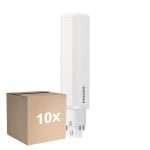 Mehrfachpackung 10x Philips CorePro PL-C LED 5.5W 600lm - 830 Warmweiß | 4-Pins - Ersatz Für 13W