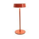 Eglo Tischlampe Simeri Stahl Orange 3W 250lm - 830-860 Abstimmbares Weiß | IP44 - Touch Dimmbar - USB-C