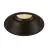 SLV Horn-O Spot Aluminium Schwarz Rund | Ausschnitt 95mm - Geeignet für 1x GU10 