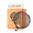 Osram Decor Eben Lamp In Metall Gehäuse LED E27 Globe Matt Schwarz 3.5W 300lm - 827 Extra Warmweiß | Ersatz Für 25W