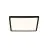 Nordlux LED Deckenleuchte Oja 29 Quadrat Schwarz 14.5W 1600lm - 830-840 CCT | 3-Stufen Dimmbar 