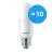 Mehrfachpackung 10x Philips Corepro LED E27 Tubular Stick Matt 9.5W 950lm - 830 Warmweiß | Ersatz für 75W