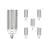 Mehrfachpackung 6x Osram LED Glühbirne HQL LED P E40 90W 13000lm - 840 Kaltweiß | Ersatz Für 250W