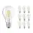 Mehrfachpackung 10x Osram CLASSIC LED E27 Birne Fadenlampe Klar 4W 470lm - 827 Extra Warmweiß | Ersatz Für 40W