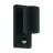 Eglo Wandleuchte Riga 5 Stahl Schwarz 2W 250lm - 830 Warmweiß | IP44 - Bewegungssensor