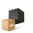 Doppelpack D'Lite Wandleuchte Elingen Aluminium Schwarz 2.9W 170lm - 830 Warmweiß | IP65 - Batteriebetrieben - Lichtsensor