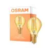 Osram Vintage 1906 LED E14 Kugel Fadenlampe Gold 4W 420lm - 825 Extra Warmweiß | Ersatz für 35W