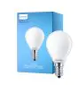 Philips Corepro LED Lustre E14 Kugel Matt 2.2W 250lm - 827 Extra Warmweiß | Ersatz für 25W