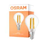 Osram Parathom Classic LED E14 Kugel Fadenlampe Klar 5W 470lm - 822-827 Dim to Warm | Dimmbar - Ersatz für 40W