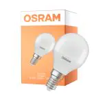 Osram Classic LED E14 Kugel Matt 3.3W 250lm - 827 Extra Warmweiß | Ersatz Für 25W