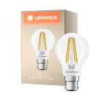 Ledvance Classic LED B22 Birne Fadenlampe Klar 5.9W 806lm - 827 Extra Warmweiß | Dimmbar - Ersatz Für 60W