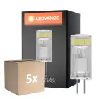 Mehrfachpackung 5x Ledvance Performance LED Capsule Klar G4 1.5W 200lm - 827 Extra Warmweiß | Ersatz Für 20W