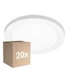 Mehrfachpackung 20x Noxion LED Downlight Ecowhite Weiß 18W 1530lm 110D - 830 840 860 Abstimmbares Weiß | 217mm - Ausschnitt 55-175mm - Dimmbar