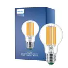 Philips MASTER LED Glühbirne Ultra Efficient E27 Birne Klar 7.3W 1535lm - 830 Warmweiß | Ersatz für 100W