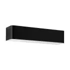 Eglo Wandleuchte Sania 4 Aluminium Schwarz Weiß 12W 1400lm - 830 Warmweiß | IP20 