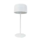 Eglo Tischlampe Roccanova Stahl Weiß 2W 270lm - 830 Warmweiß | IP44 - Touch Dimmbar - USB-C