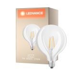 Ledvance Classic LED E27 Globe Filament Claire 7W 806lm - 827 Blanc Très Chaud | Équivalent 60W
