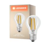 Ledvance Classic LED E27 Poire Filament Claire 5.9W 806lm - 827 Blanc Très Chaud | Dimmable - Équivalent 60W