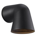 Nordlux Front Applique Murale Aluminium Noir | Convient pour GU10