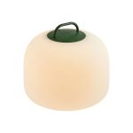 Nordlux Lampe De Chevet Kettle To-Go Portable Batterie Vert 6.8W 450lm - 827 Blanc Très Chaud | 3 Niveaux De Gradation Dimmable 