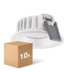 Lot 4x Ledvance LED  SPOT AIR FIX Aluminium  6W 510lm 36D - 930 Blanc Chaud | Diamètre 68mm - IP65 - Meilleur Rendu Des Couleurs -  Dimmable