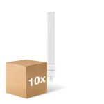 Lot 10x Noxion Lucent PL-S LED 6W - 827 Blanc Très Chaud | 2-Pins - Équivalent 11W