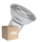 Lot 10x Ledvance LED PAR16 GU10 Réflecteur 7W 575lm 36D - 940 Blanc Froid | Meilleur Rendu Des Couleurs - Dimmable - Équivalent 80W