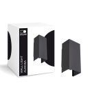 D'Lite Applique Murale Aurora Aluminium Noir Up & Down 6.5W 500lm - 830-840 CCT | IP54