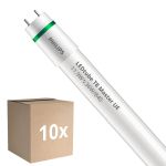 Lot 10x Philips Tube LED T8 MASTER (EM/Direct 230V) Ultra Efficiency 11.9W 2500lm - 840 Blanc Froid | 120cm - Équivalent 36W