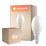 Lot 6x Ledvance LED Ampoule HQL LED FIL V E27 38W 5400lm - 827 Blanc Très Chaud | Équivalent 125W