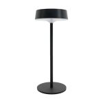 Eglo Lampe De Chevet Simeri Acier Noir 3W 250lm - 830-860 Variable Blanc | IP44 - Touch Dimmable - USB-C
