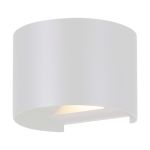 Eglo Applique Murale Calpino 3 Aluminium Blanc 2W 420lm - 830 Blanc Chaud | IP54