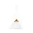 DFTP by Nordlux Kinto Suspension Luminaire Métal et Bois Blanc | 420mm - Convient pour E27