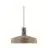 Nordlux Elvas Marble Suspension Luminaire Métal Brun | Convient pour 1x E27