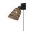 Good&Mojo Applique Murale Java Bambou Noir | Convient pour 1x E27 