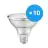 Lot 10x Osram Spot LED E27 PAR20 6.4W 350lm 36D - 927 Blanc Très Chaud | Meilleur Rendu Des Couleurs - Dimmable - Équivalent 75W