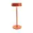 Eglo Lampe De Chevet Simeri Acier Orange 3W 250lm - 830-860 Variable Blanc | IP44 - Touch Dimmable - USB-C