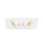 SLV New Tria 155 Spot Aluminium Blanc Carré 14W 640lm 38D - 930 Blanc Chaud | Meilleur Rendu Des Couleurs - Dimmable 