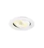 SLV New Tria 68 Spot Aluminium Blanc Rond 7.5W 621lm 38D - 930 Blanc Chaud | Diamètre 68mm -  Meilleur Rendu Des Couleurs - Dimmable 