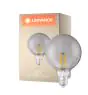 Ledvance Smart+ Wifi E27 Globe Classic Filament Fumée 6W 540lm - 825 Blanc Très Chaud | Dimmable - Équivalent 50W