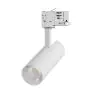 Noxion Spot LED Sur Rail 3 Phases  Ecowhite Aluminium Blanc 10W 920lm 36D - 840 Blanc Froid