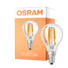 Osram LED Classic LED E14 Poire Filament Claire 1.2W 255lm - 840 Blanc Froid | Équivalent 25W
