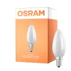 Osram LED Classic E14 Bougie Filament Dépolie 2.2W 470lm - 840 Blanc Froid | Équivalent 40W