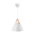 DFTP by Nordlux Suspension Luminaire Strap 36 Blanc - Métal | E27 Max 40W