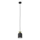 Emibig Suspension Luminaire Target Acier Noir | Convient pour 1x E27 - Max 15W